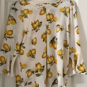 Boutique Lemon Blouse
